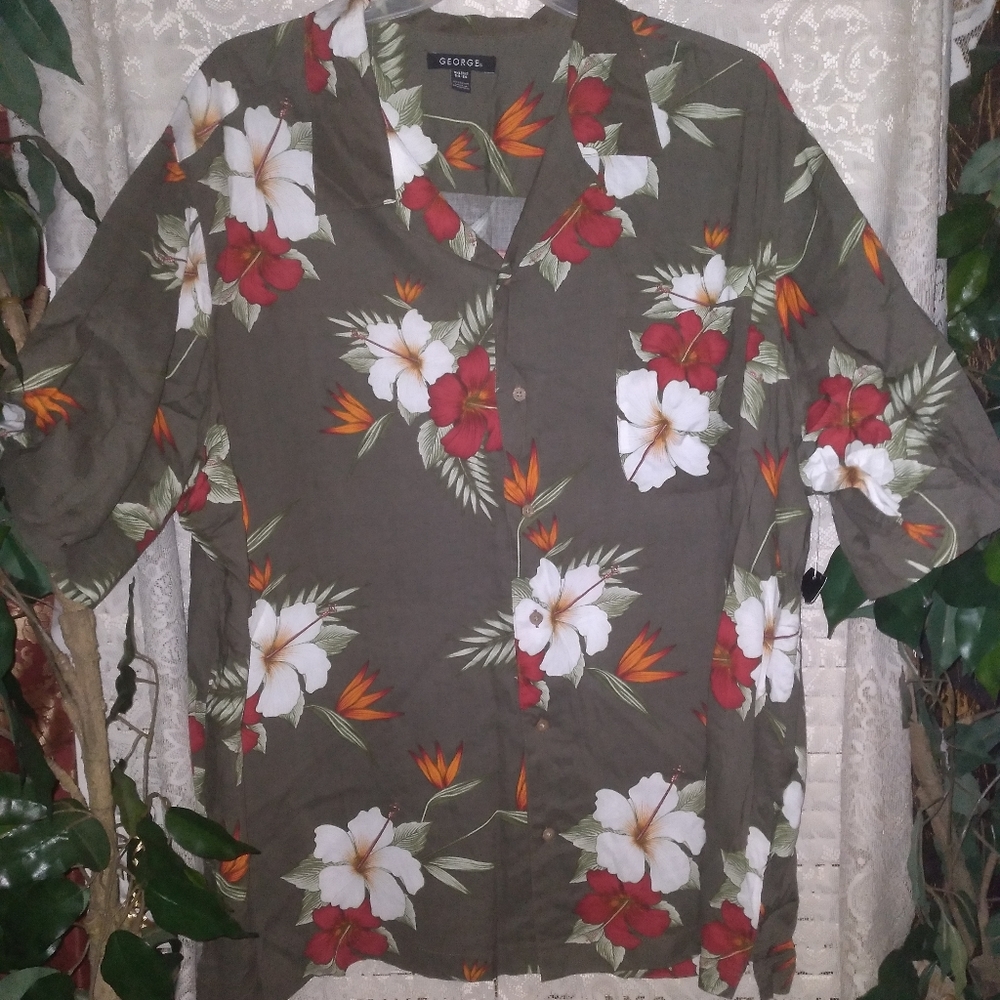 GEORGE  TROPICAL  SHIRT